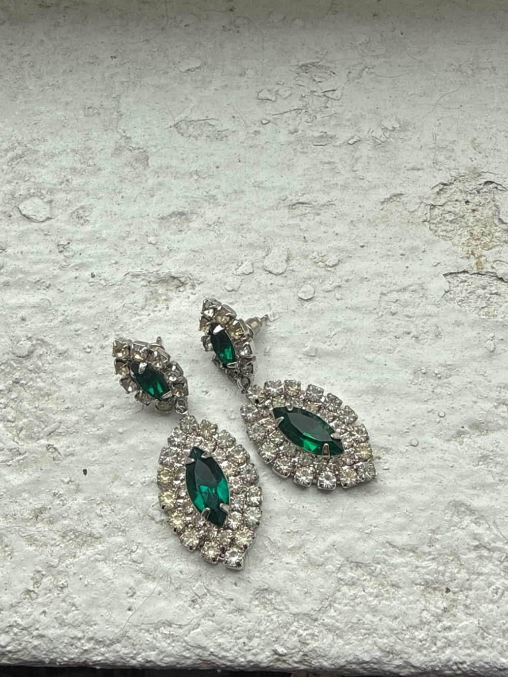 Vintage costume earrings